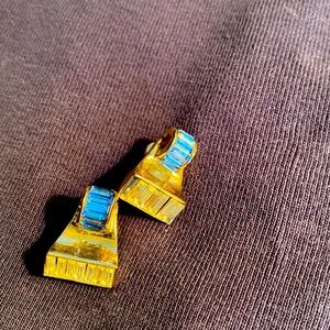 Vintage clip on earrings